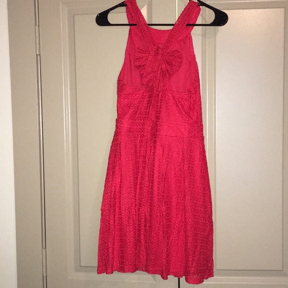 Red dress
